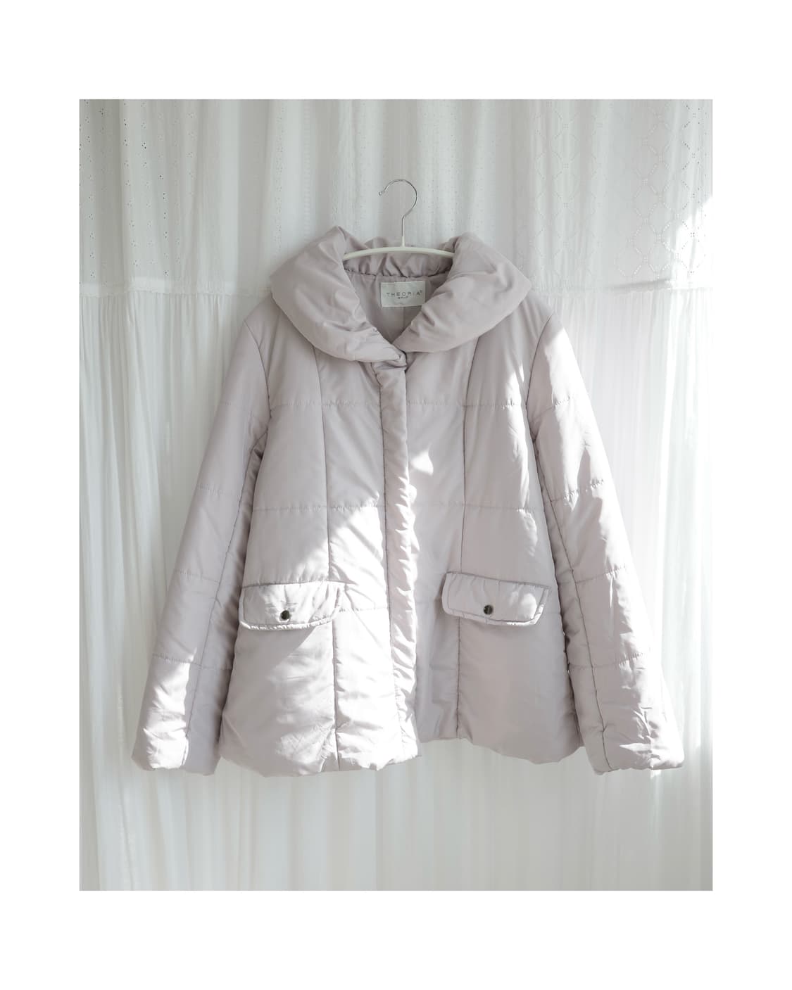 Theoria light lavender padded jacket 상품이미지2