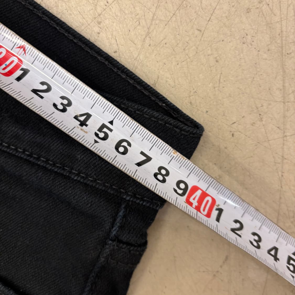 리바이스 511 흑청 데님 팬츠 상품이미지6