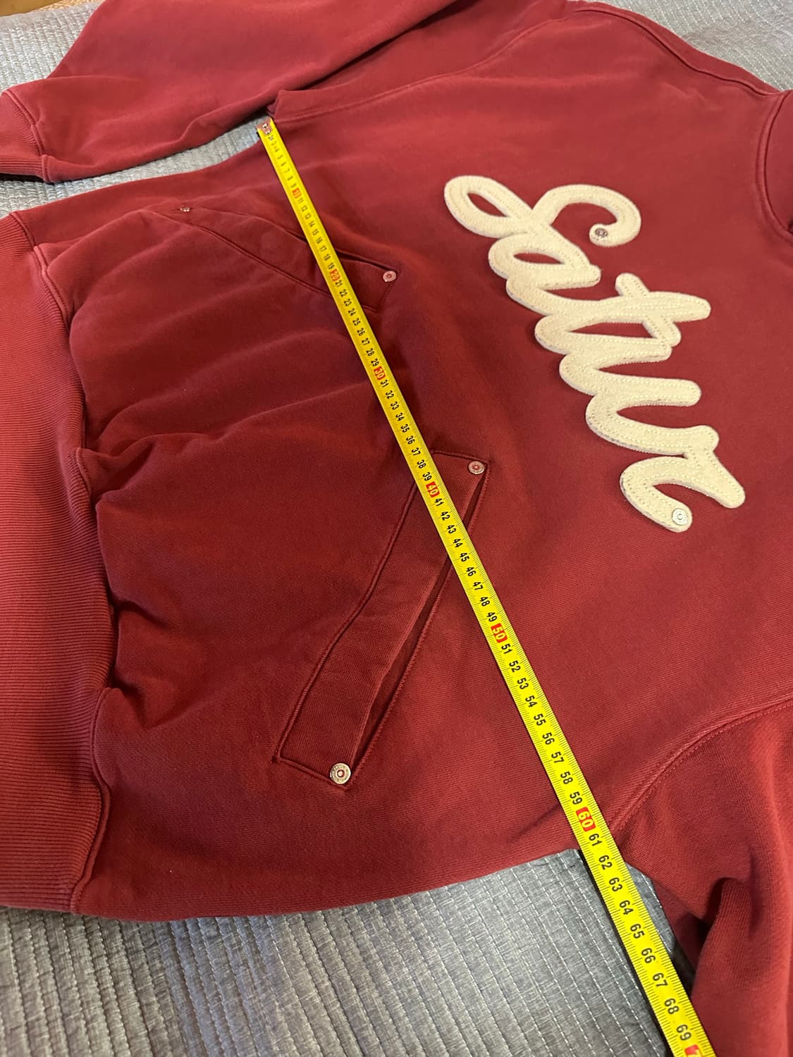 (XL) 세터 후드티 버건디 상품이미지4