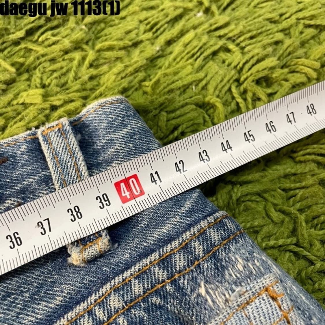 리바이스 패치워크 리메이크 데님팬츠 상품이미지7