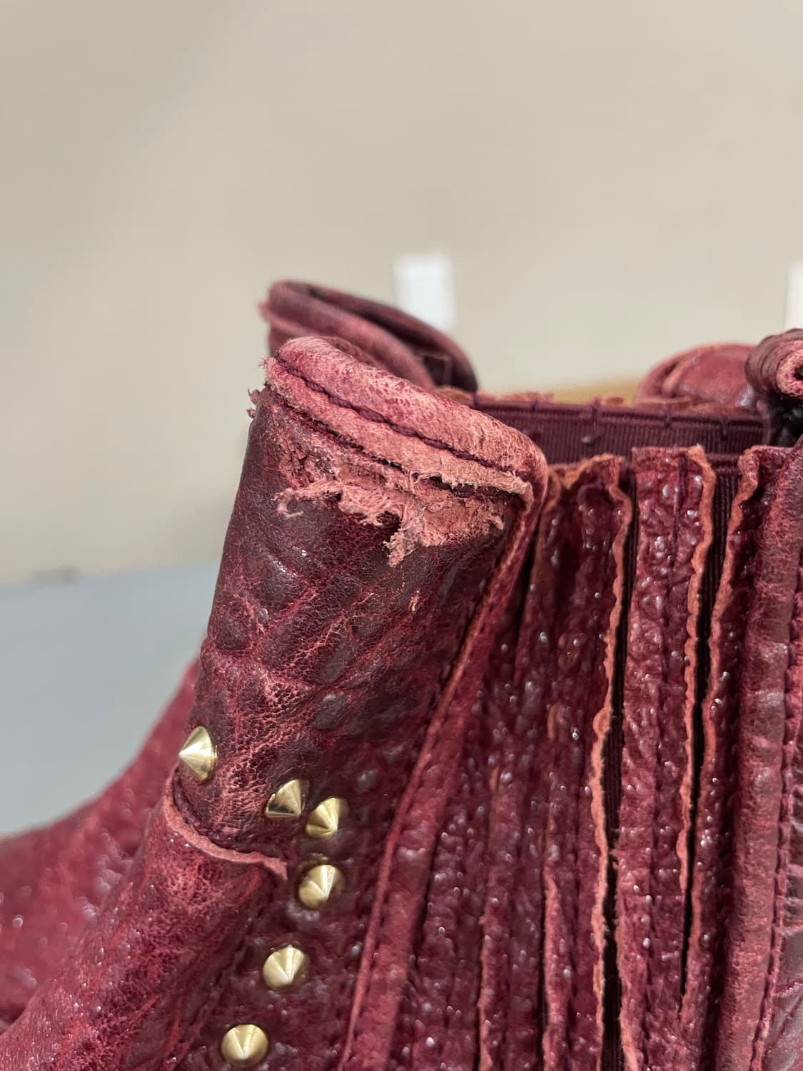 쟈딕 앤 볼태르 레더 스터드 앵클 부츠 40 상품이미지9