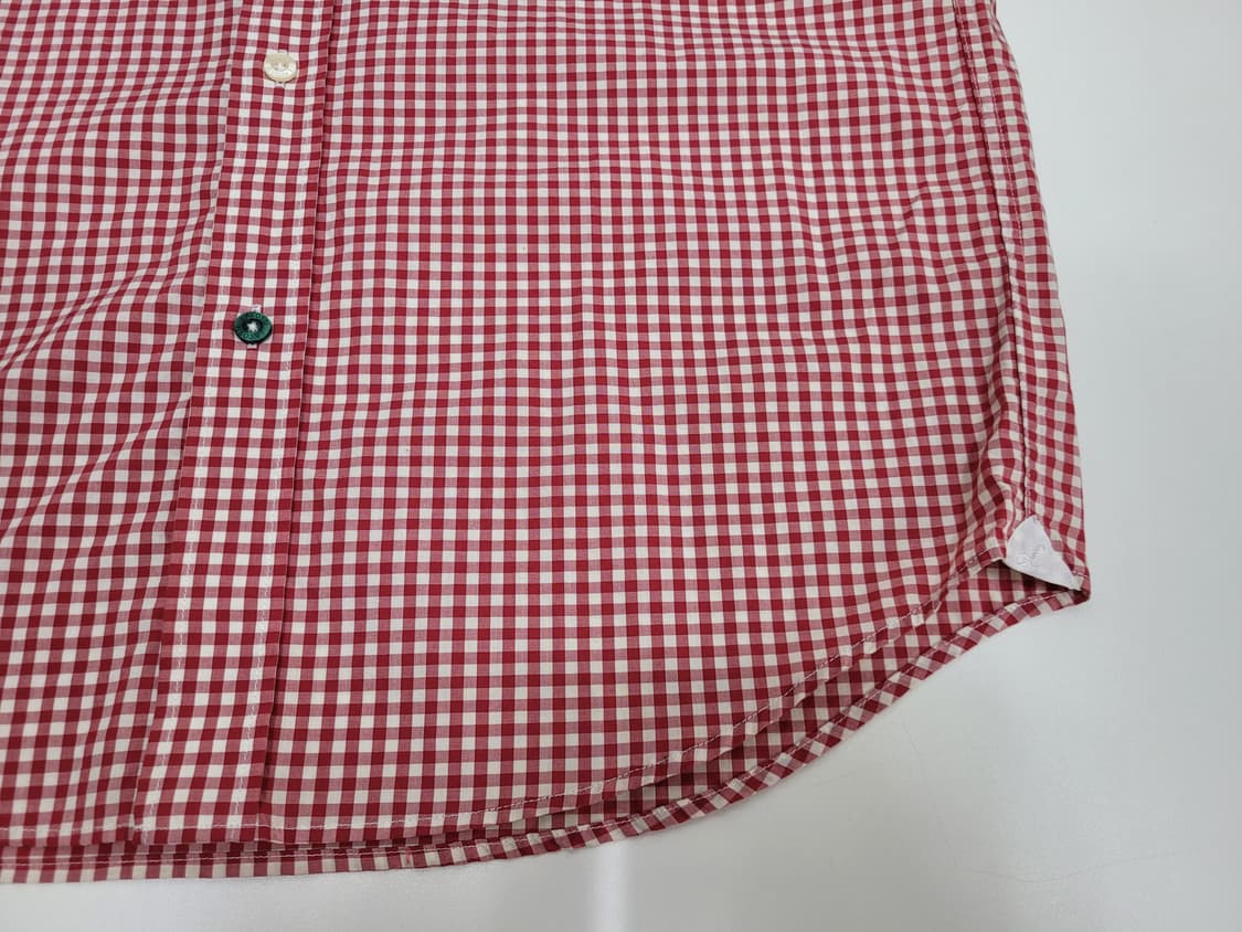 (새상품) LACOSTE 라코스테 레귤러핏 체크 셔츠 / 남 38 (M) 상품이미지5