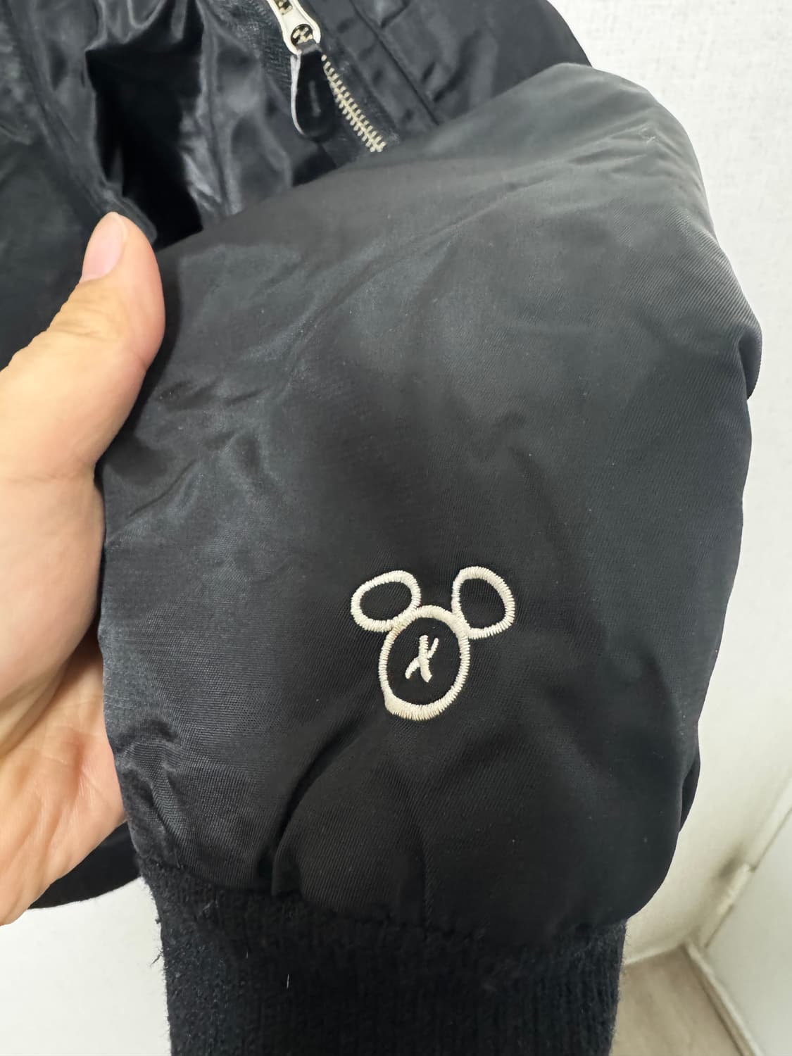 디즈니 정품 미키마우스 봄버 ma-1 자켓 블랙 상품이미지5