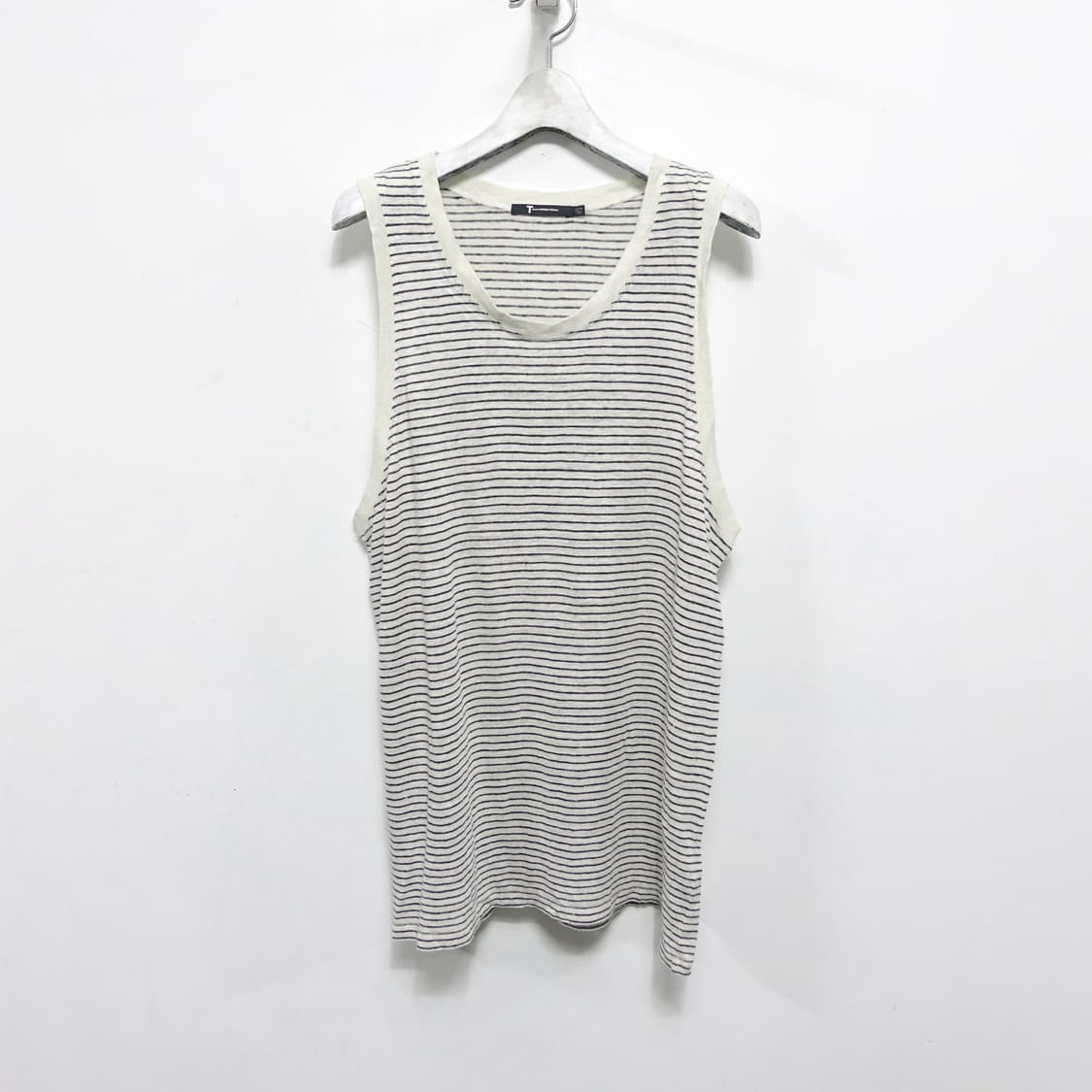[M]TbyALEXANDERWANG 알렉산더왕 스트라이프 슬리브리스 니트 상품이미지3