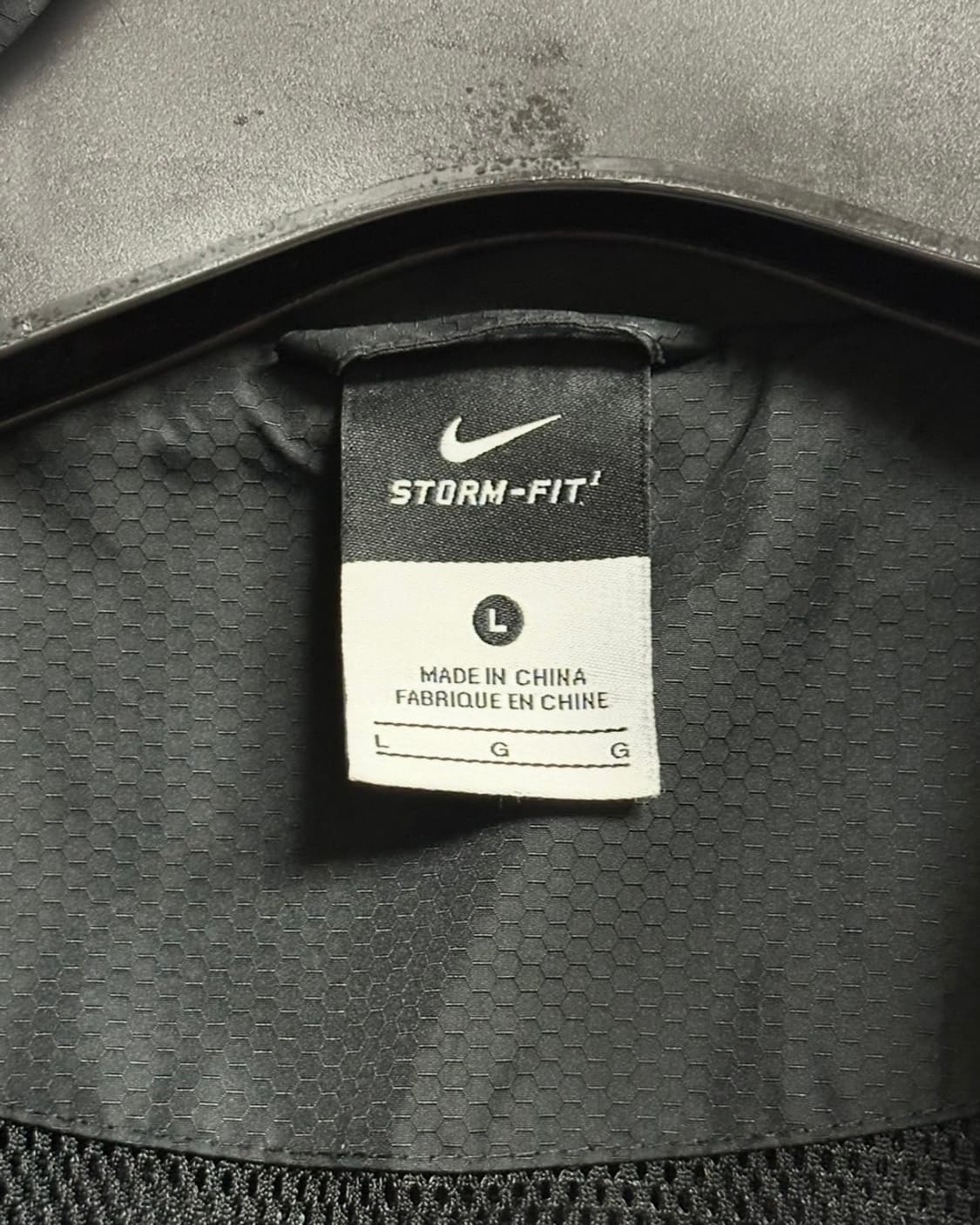나이키 T90 스톰핏 바람막이 블랙/레드 L size 상품이미지5