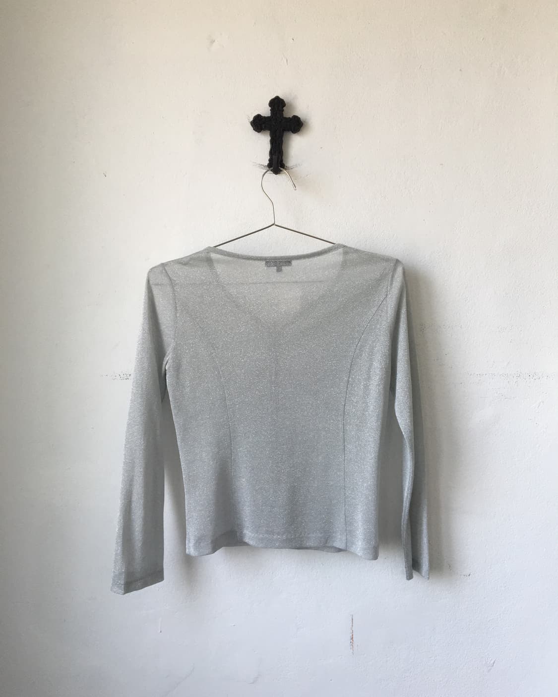 Glitter sliver mood cardigan 상품이미지3