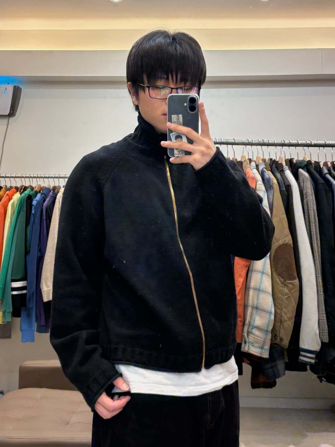 마뗑킴 스펠포인트 니트 집업 상품이미지9