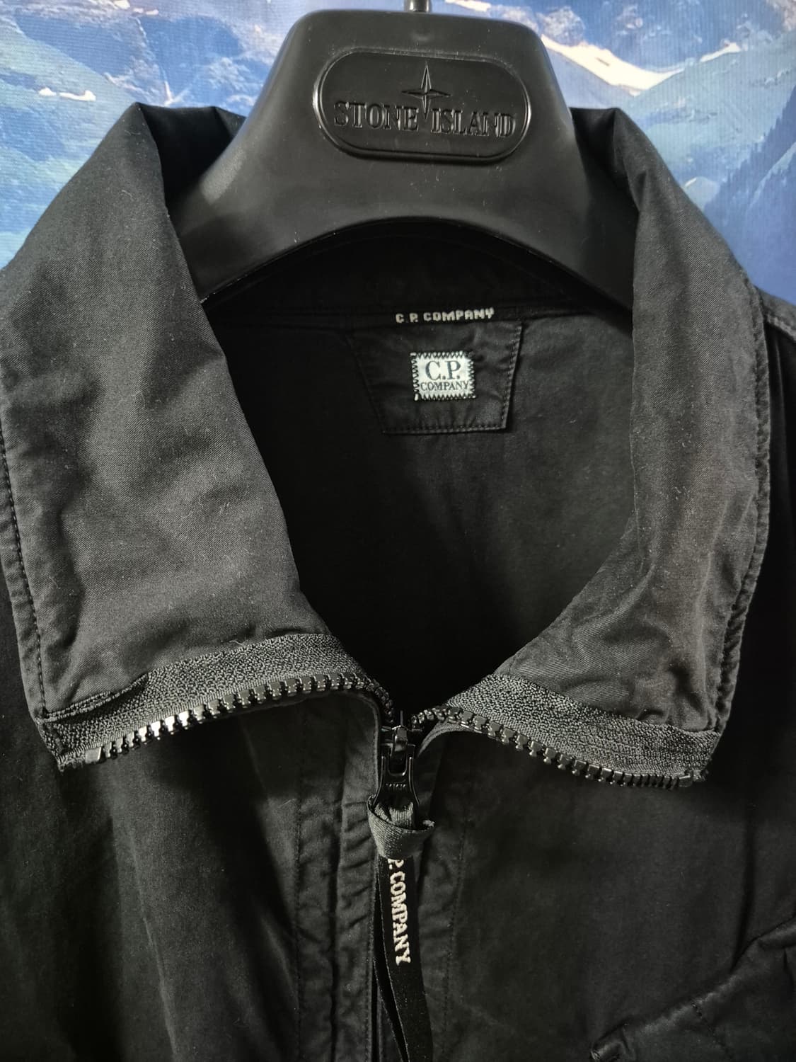 20fw 3xl CP컴퍼니 탄창 오버셔츠 블랙 xxxl(105-110) 상품이미지2