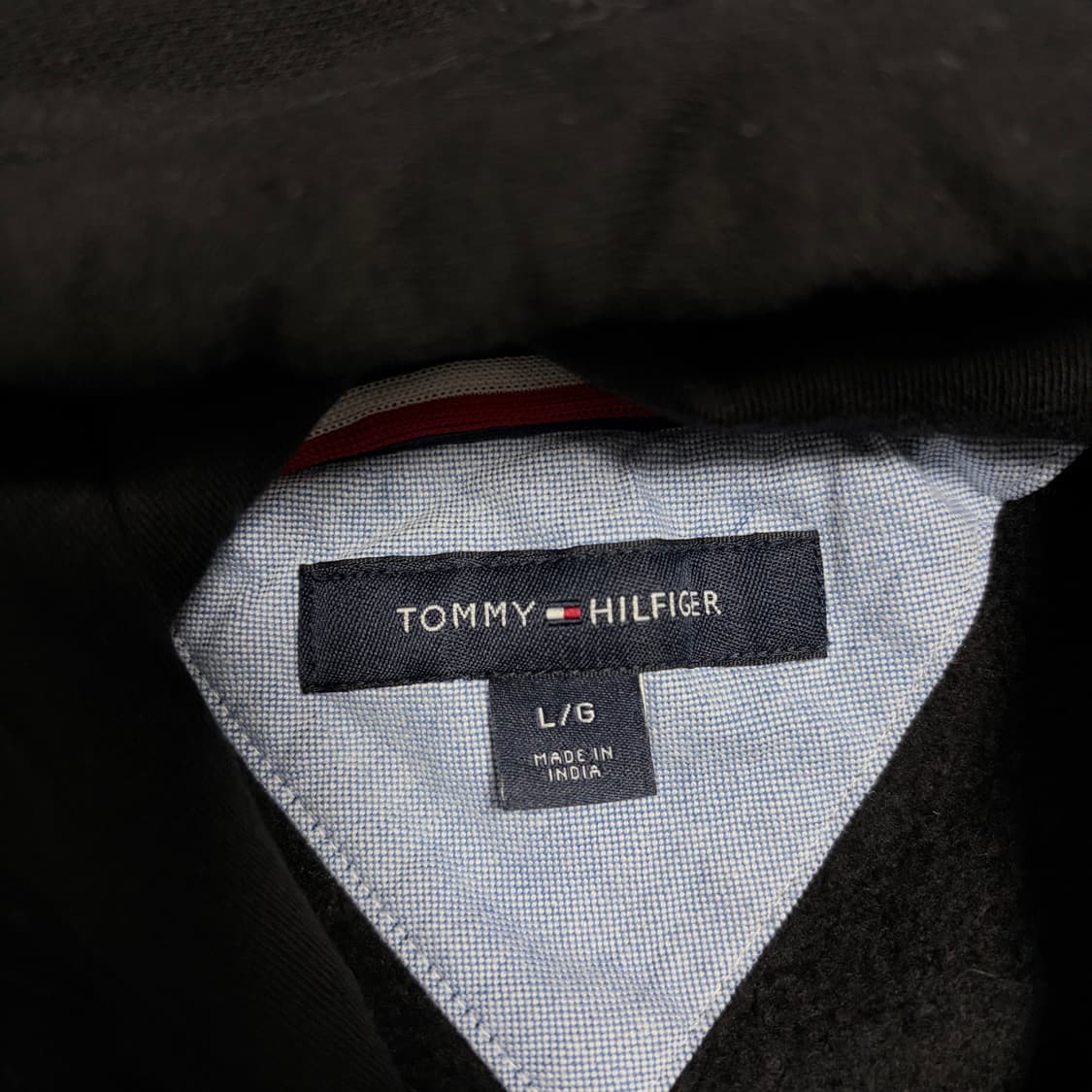 타미힐피거 토미 로고 기모 후드티 상품이미지4