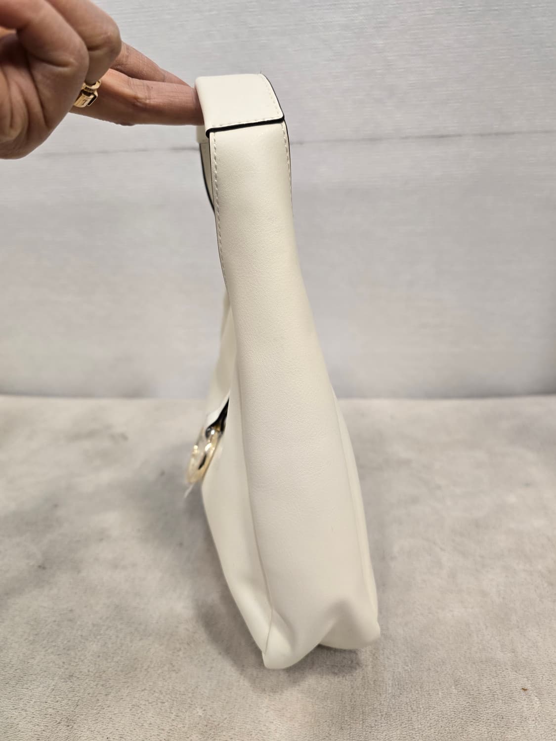 새상품) 사만사 타바사 아이보리 미니 토트백 가방 상품이미지4