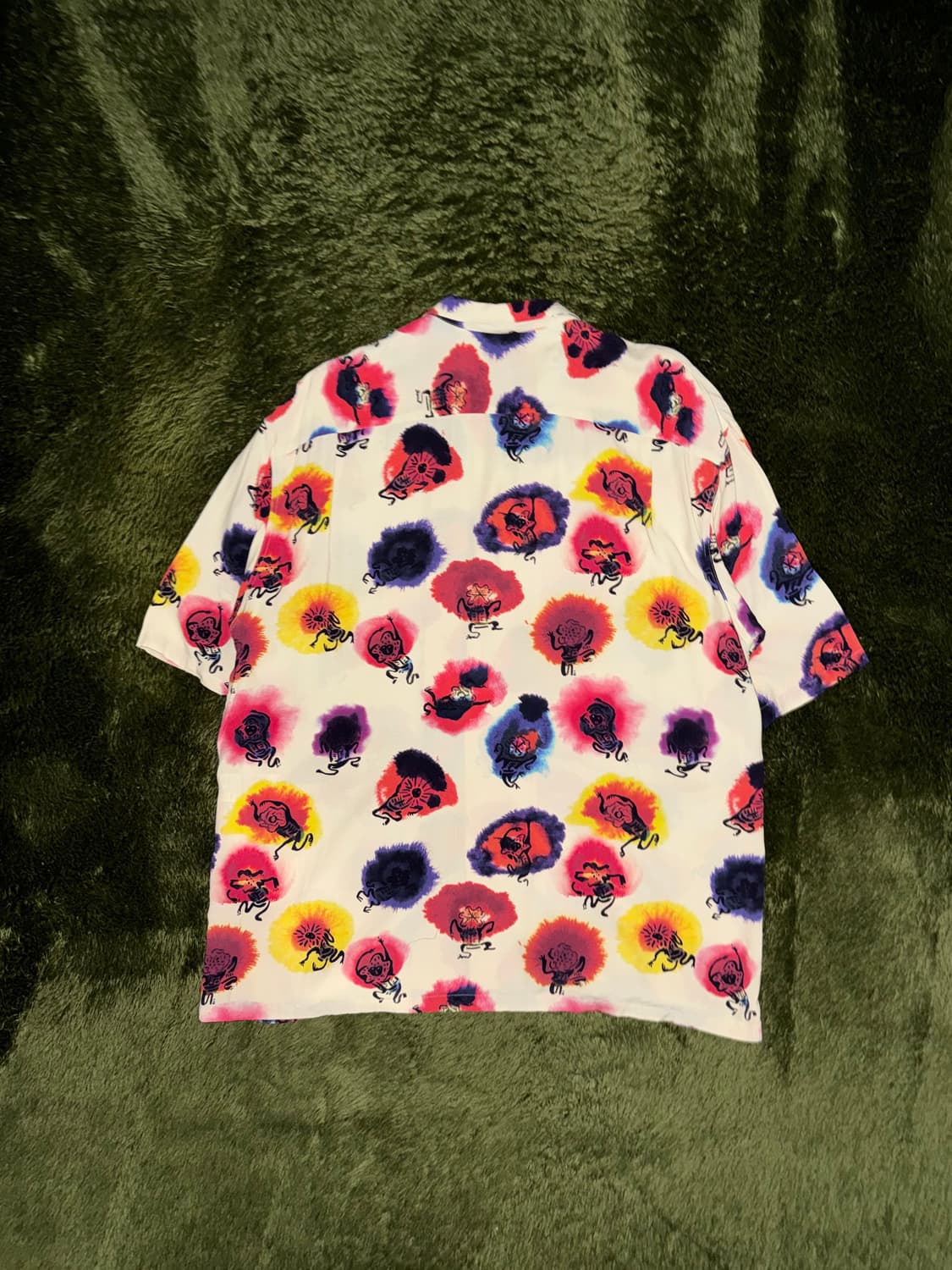 [XL] 사스콰치패브릭스 카신 레이온 오픈 카라 하프 셔츠 상품이미지8