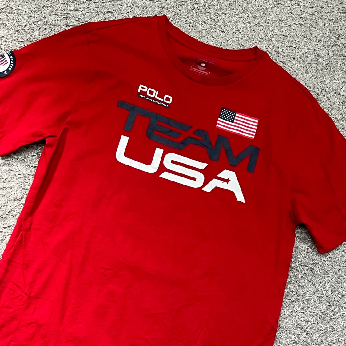 [우먼105] 폴로 랄프로렌 올림픽반팔티 상품이미지1