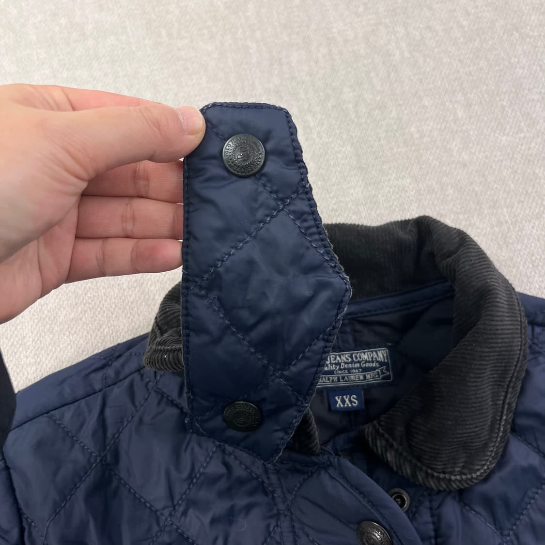 W 90 폴로랄프로렌 진스 코듀로이 퀄팅 자켓 상품이미지3