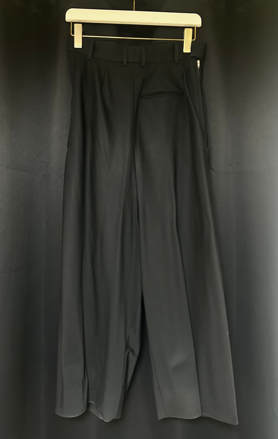 로에베 드레이프 트라우져 블랙 48 상품이미지2