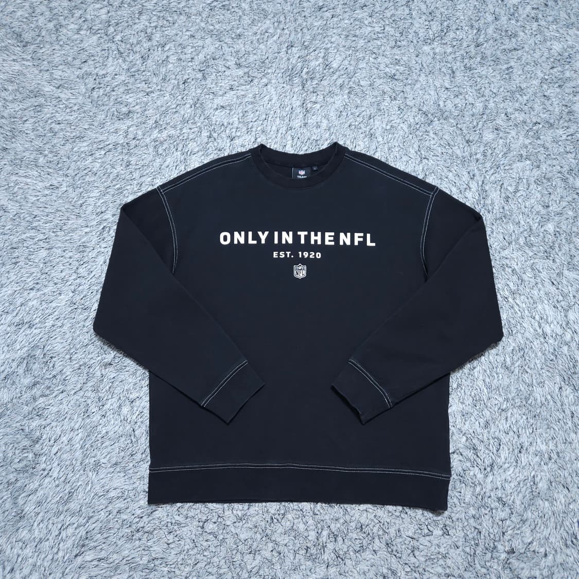 NFL) L 남자 오버핏 소프트 랙스 크루 맨투맨 / 왕눈이샵 상품이미지1