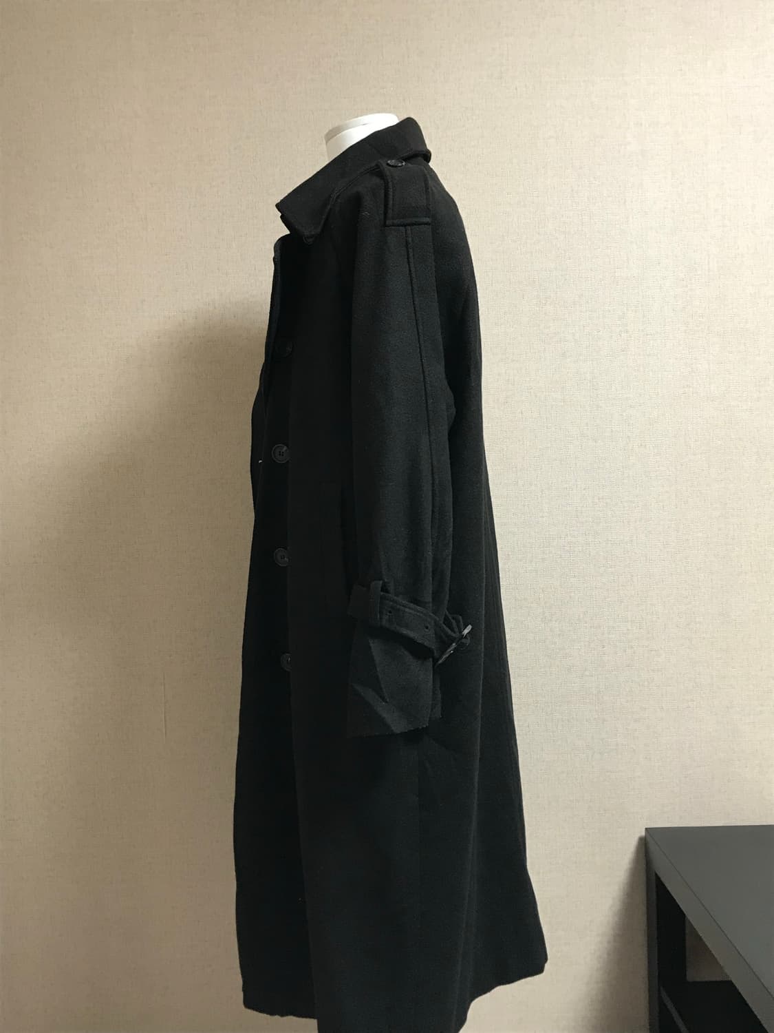 black slim coat 상품이미지2