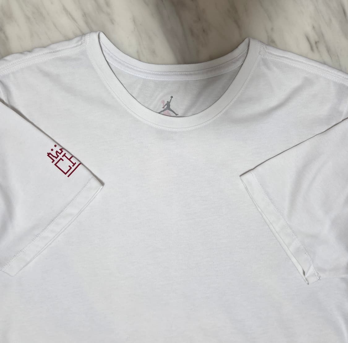 조던 윙 로고 프린트 반팔 티셔츠 상품이미지3