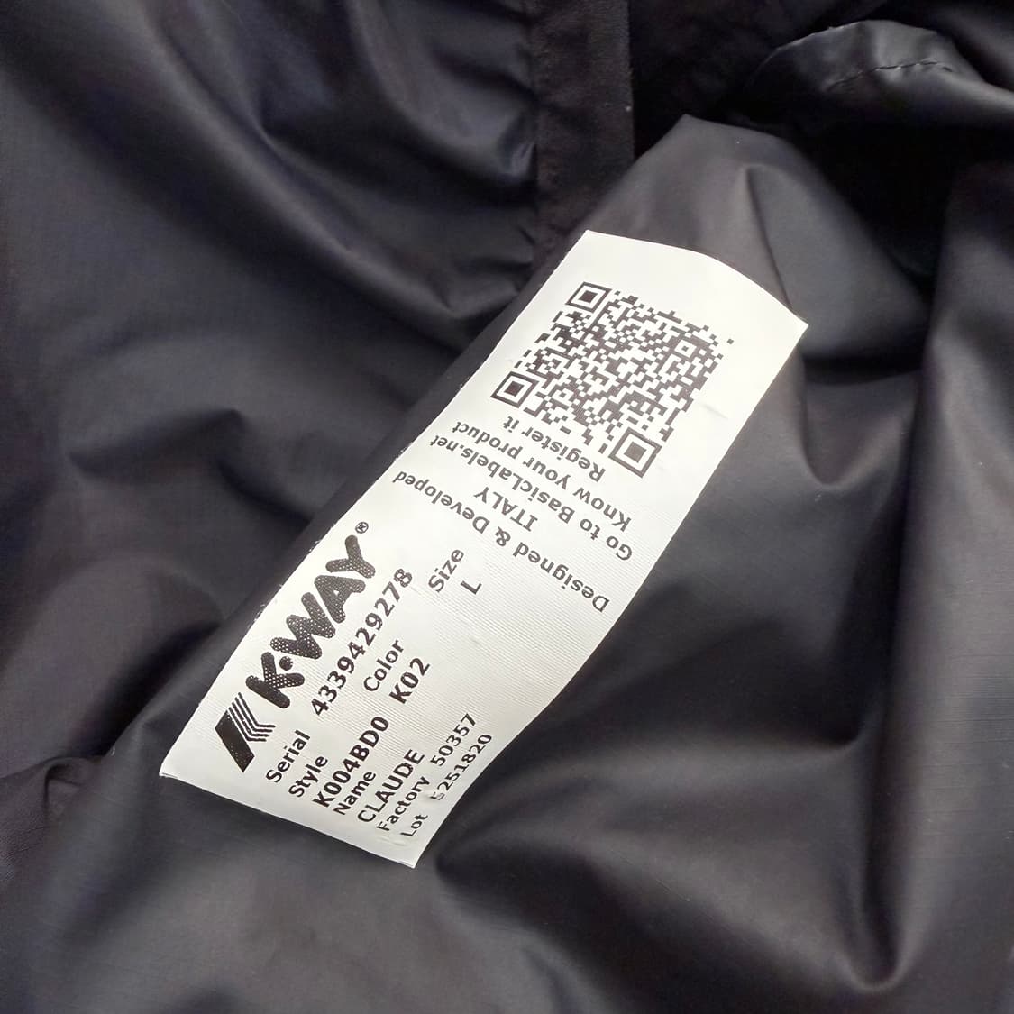 kway 까웨 바람막이 자켓  상품이미지4