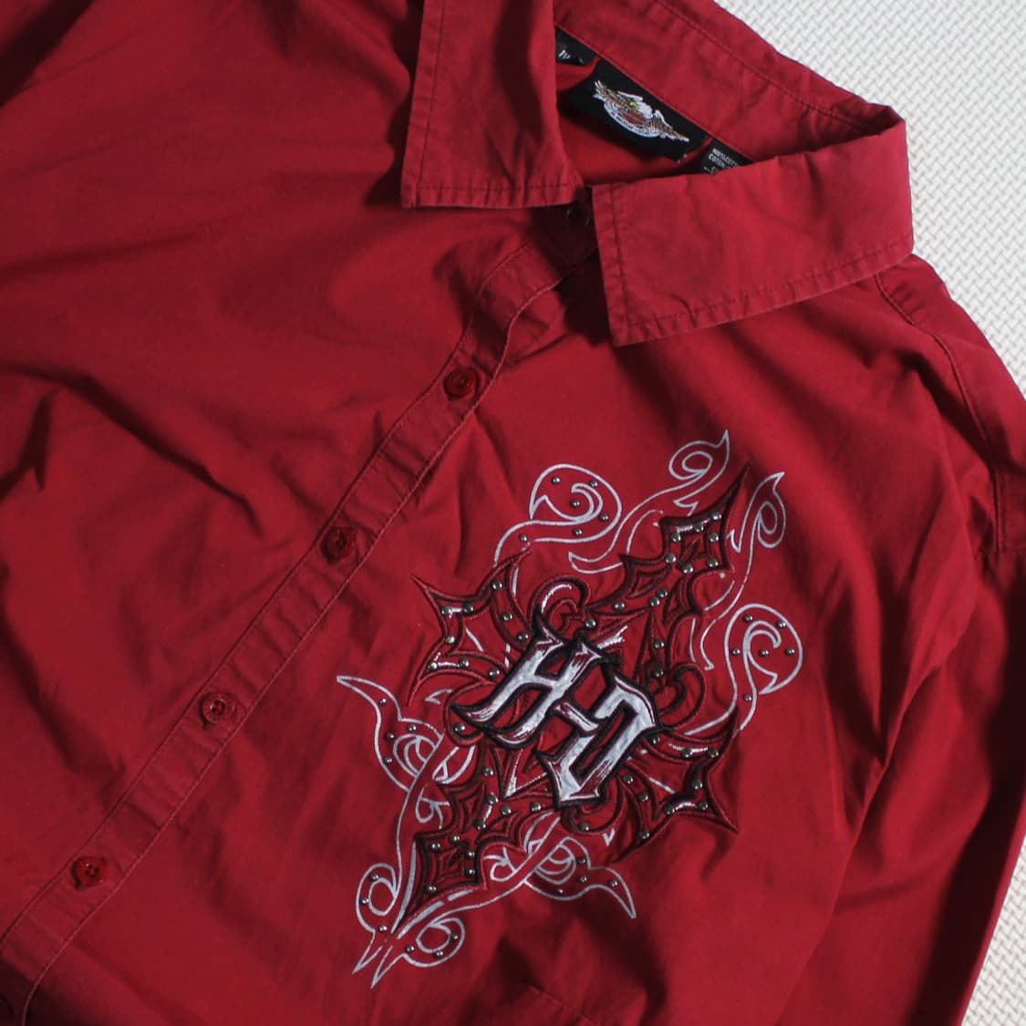 Harley-Davidson 할리 데이비슨 HD 자수 셔츠 상품이미지3