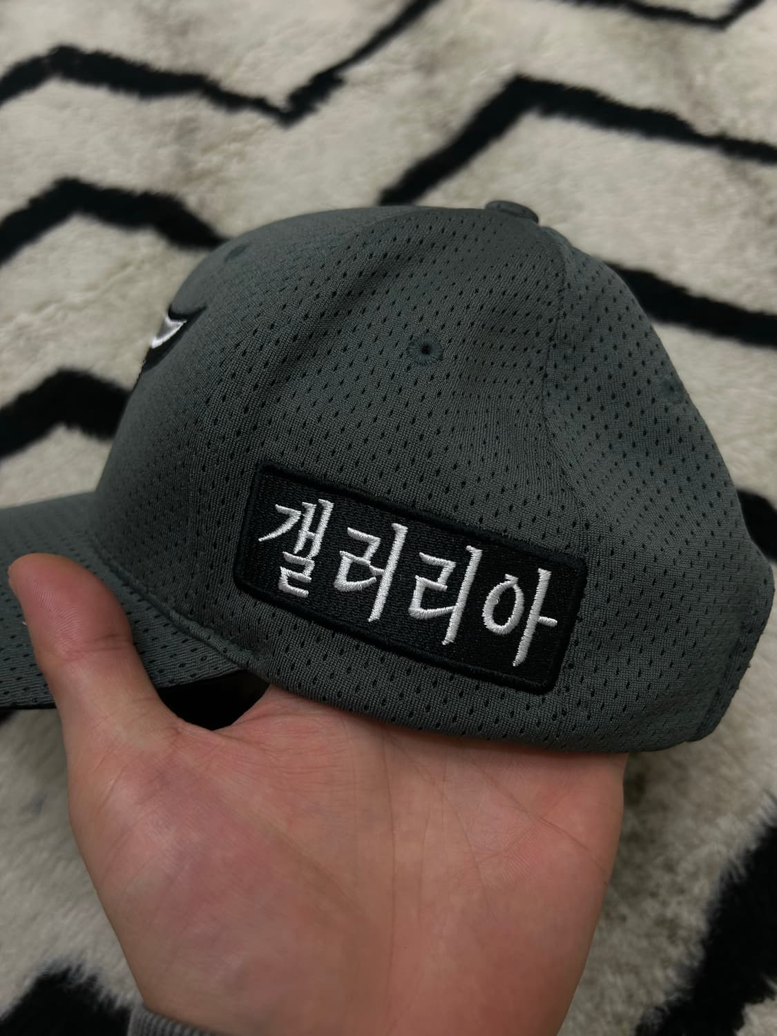 한화이글스 20s 밀리터리 매쉬 캡 상품이미지4