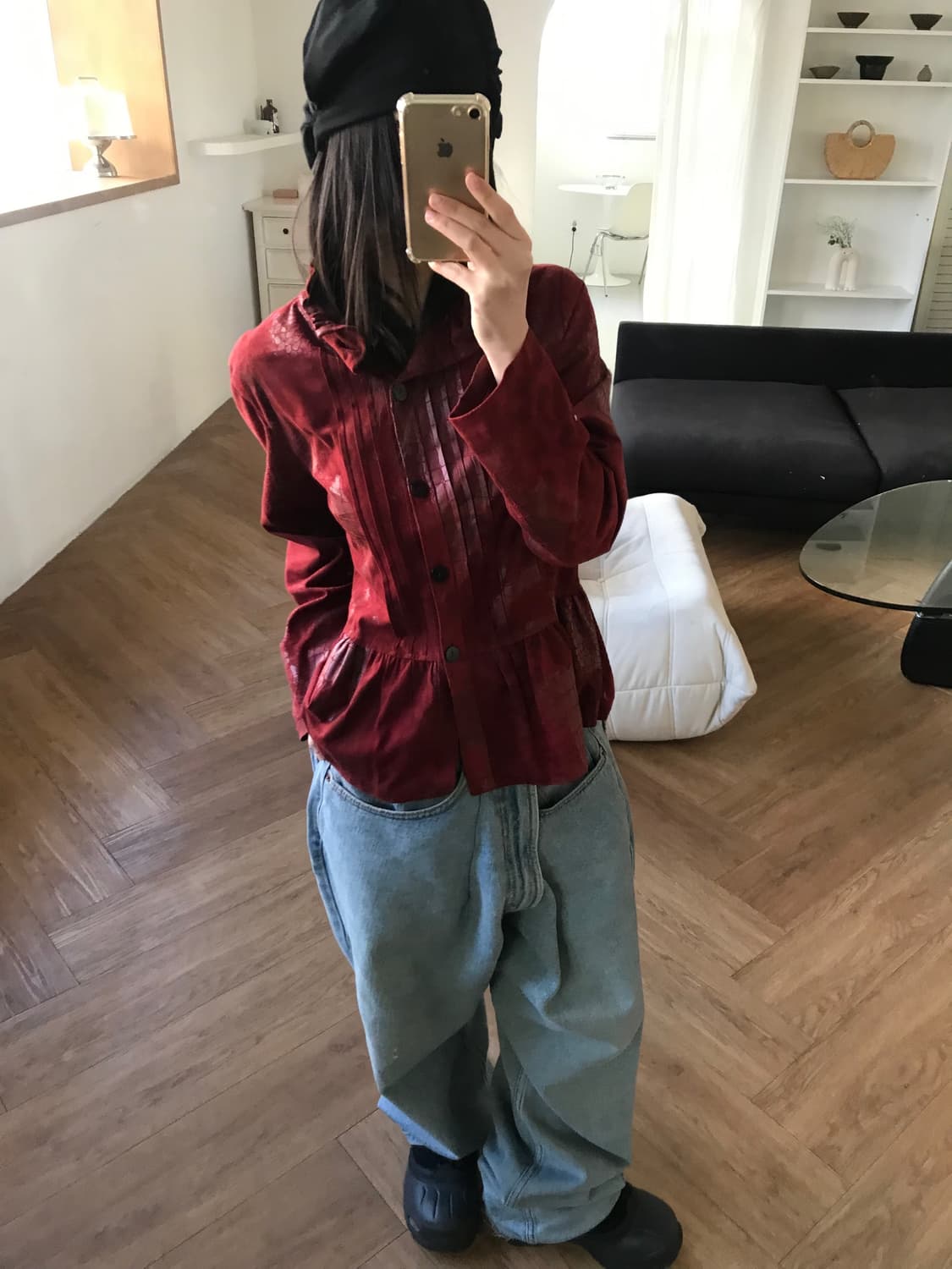 vintage frill blouse 상품이미지6