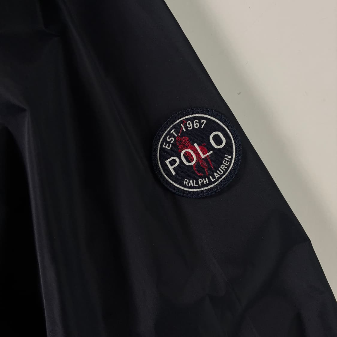 Polo  폴로 랄프로렌 나일론 블랙 윈드브레이크 자켓  상품이미지4