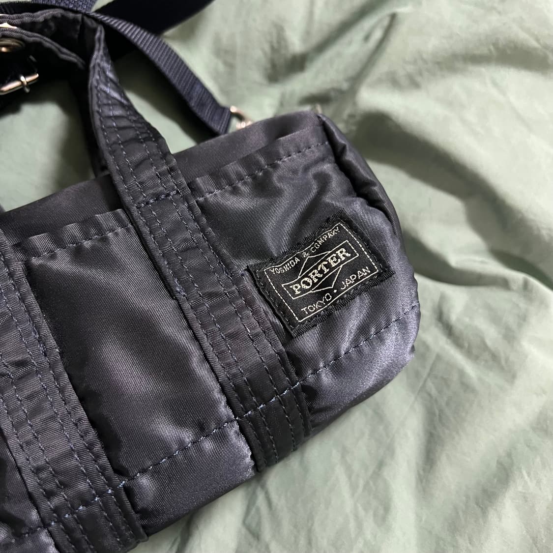 포터 하울 투웨이 보스턴백 미니 네이비 상품이미지3