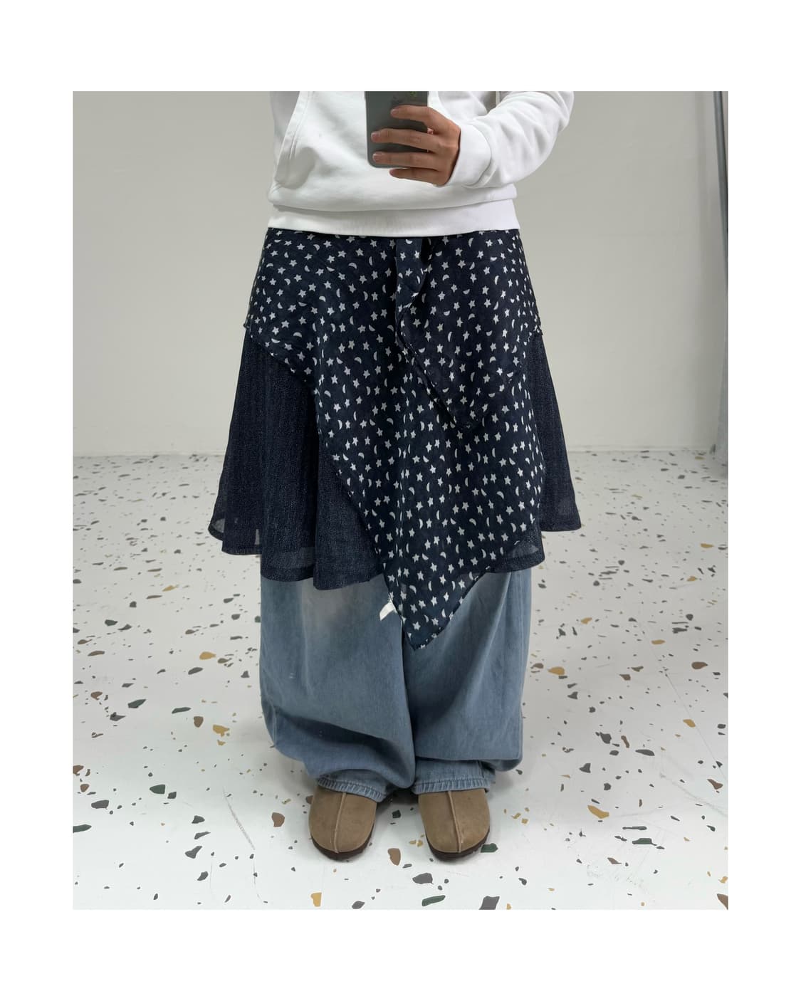 Moussy 스타 머플러 상품이미지1
