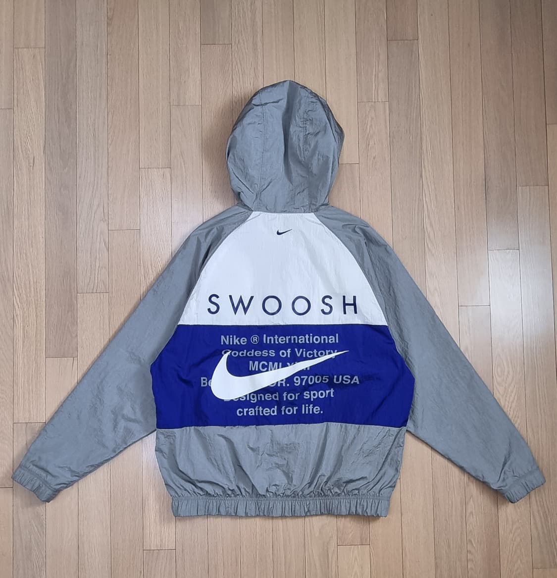 나이키 더블 스우시 우븐 후드 바람막이 XL _ 남성 상품이미지6