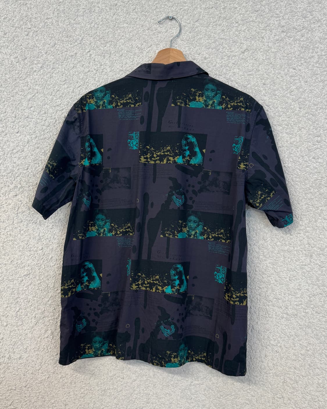 카브엠트 그래픽 오픈카라 셔츠 상품이미지3