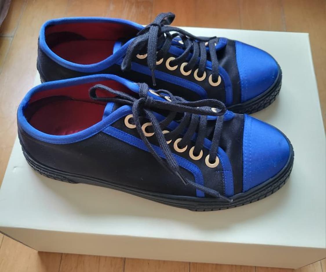 샤넬 새틴 스니커즈운동화 상품이미지2