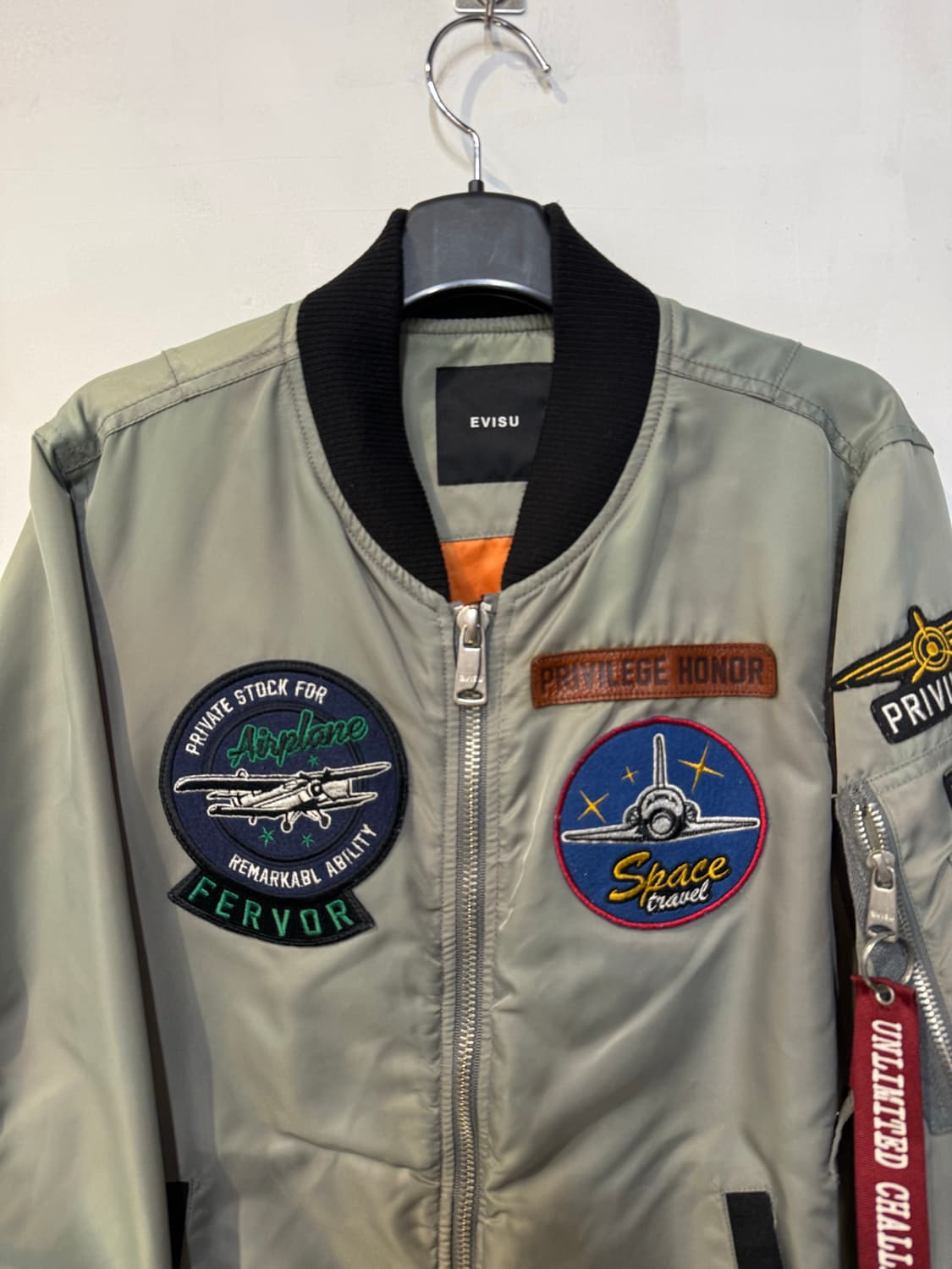 Evisu 카키 봄버 상품이미지2