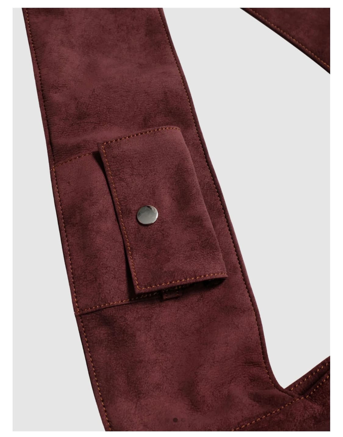 인앤양인하모니 Flap pocket bag (Wine)  상품이미지3