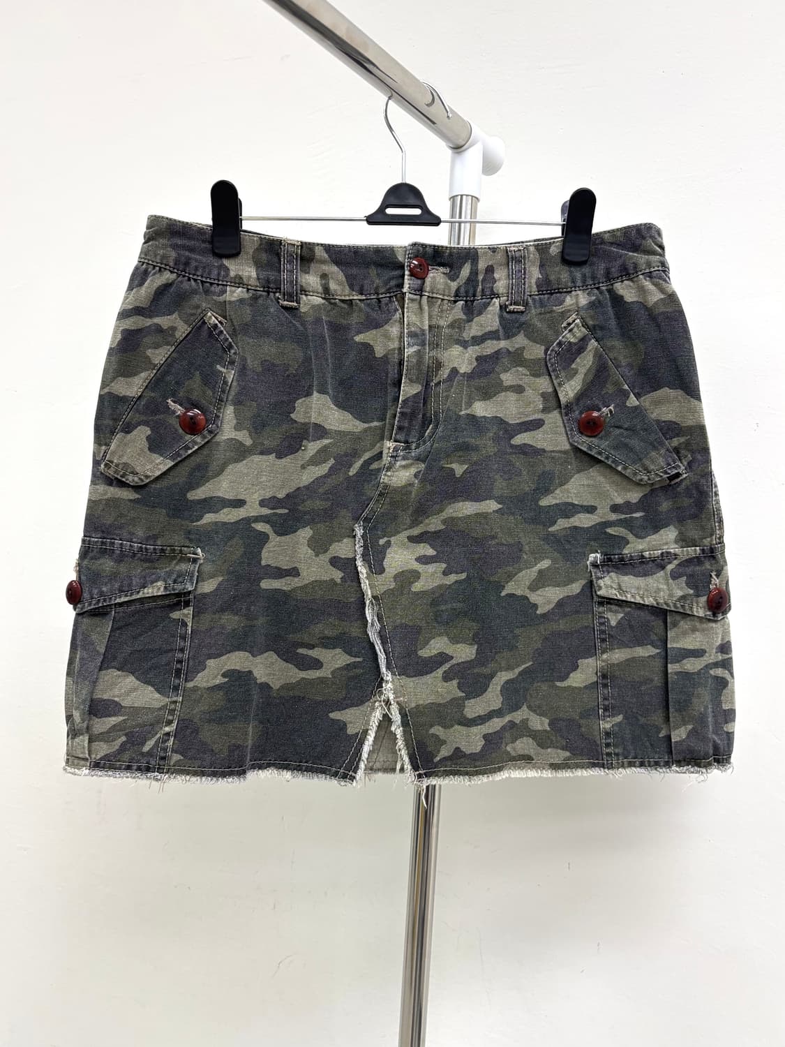 빈티지 카모 스커트 상품이미지4