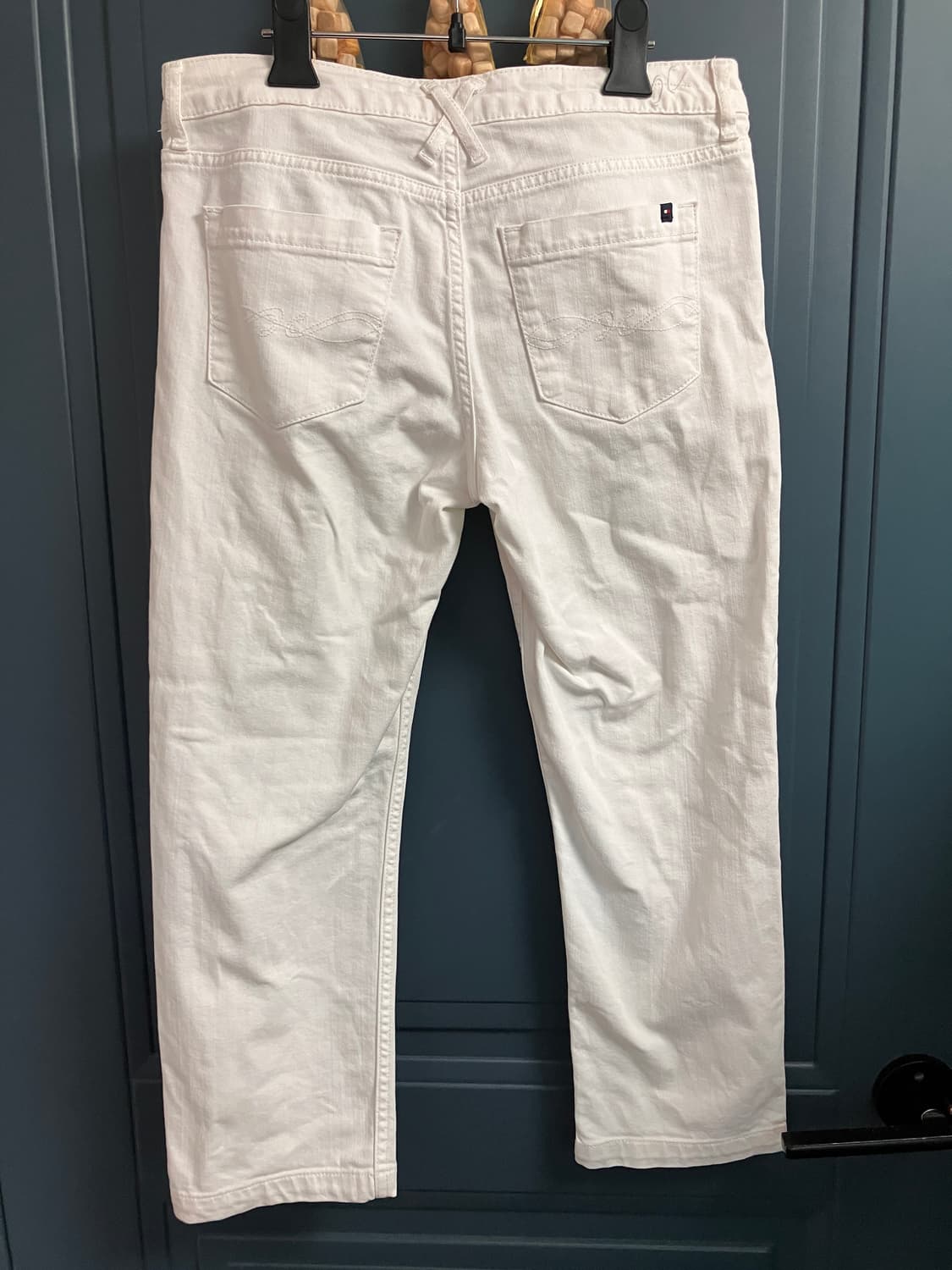 타미힐피거 화이트 데님 팬츠 ROME 상품이미지2