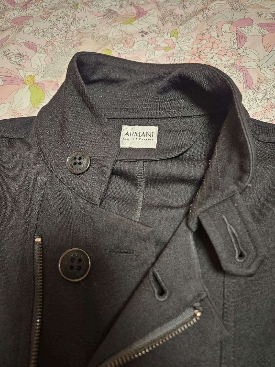 [명품] 아르마니 꼴레지오니 울-코튼 혼방 차이나카라 자켓 상품이미지3