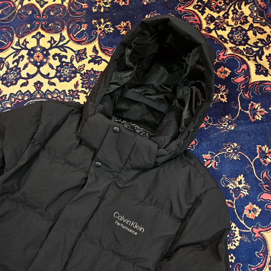 켈빈클라인 22FW CK 퍼포먼스 롱패딩 L size 상품이미지5