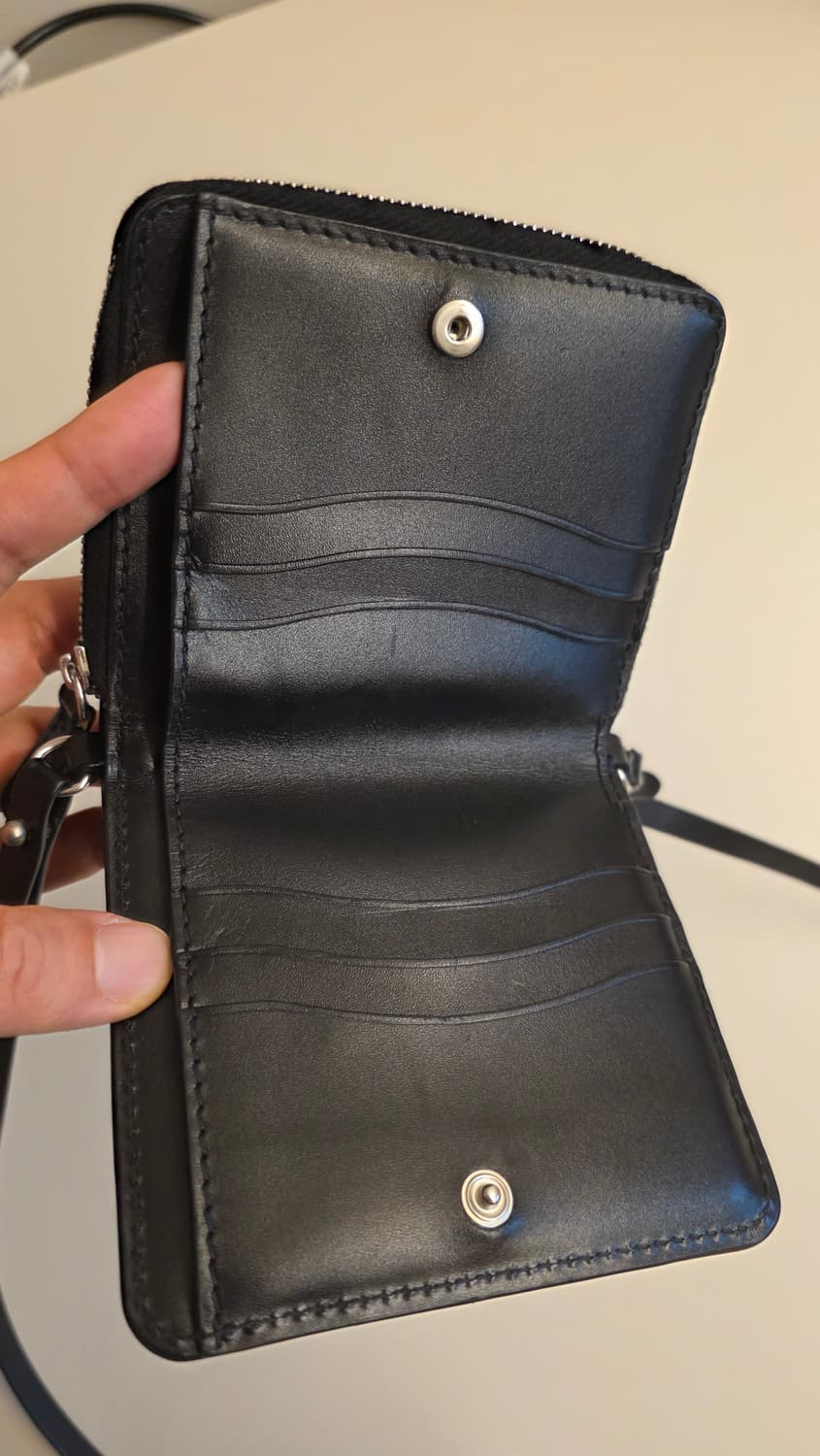 르메르 lemaire 블랙 란셀 월렛, 미니 크로스백 상품이미지6