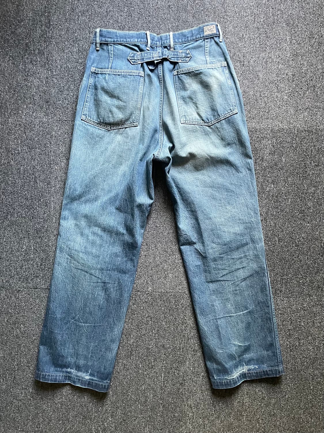올드 피그벨 데님 밀트라우저 (실사이즈30-31) 상품이미지3