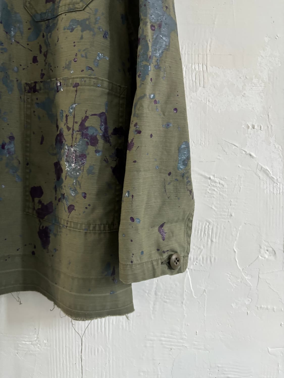 Needles 니들스 커버올 페인팅 셔츠자켓  상품이미지3