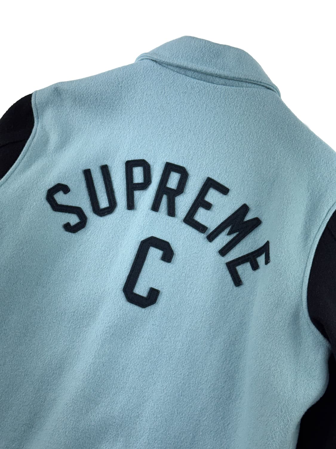 슈프림 캡틴 바시티 재킷 스카이 블루 상품이미지5