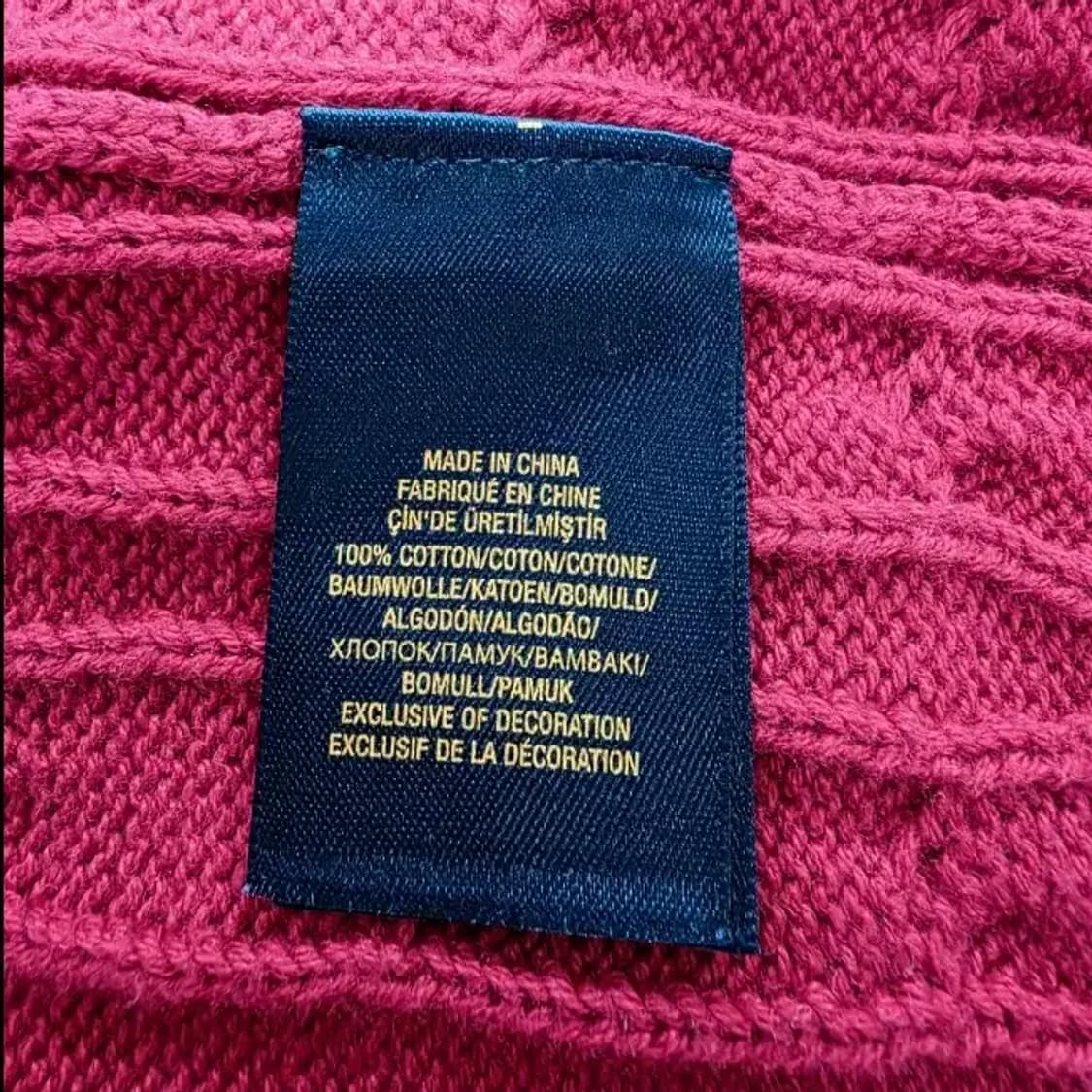 폴로 랄프로렌 키즈 케이블 니트 95 상품이미지6