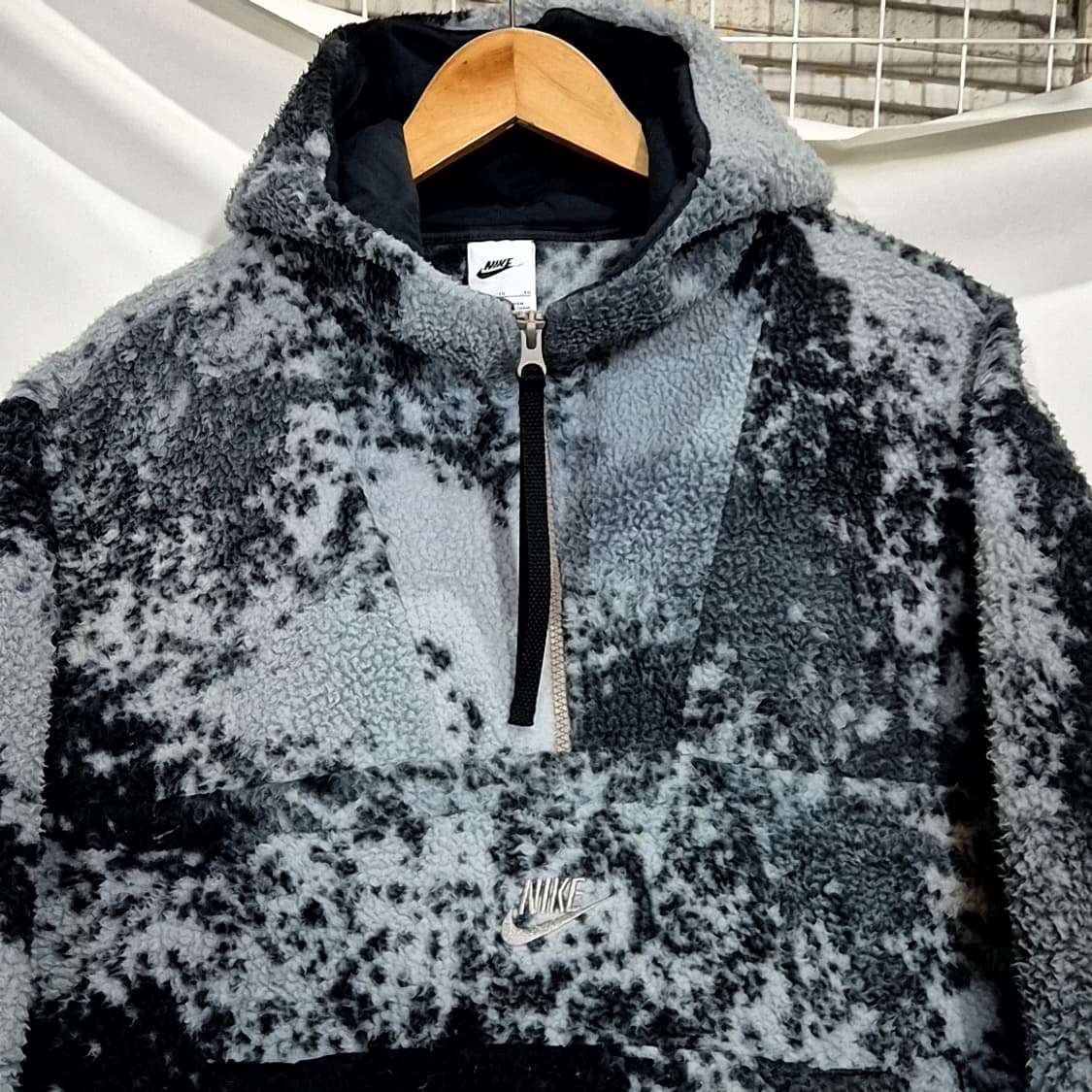 Nike 나이키 NSW 에센셜 후리스 아노락 상품이미지2