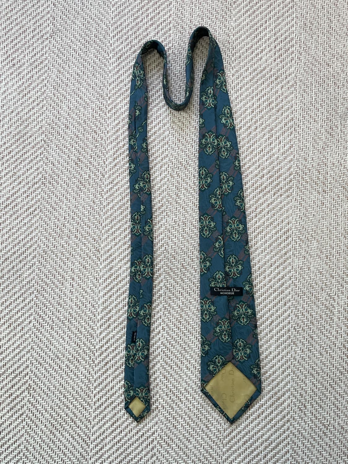 크리스찬 디올 페이즐리 넥타이  J03971 상품이미지4
