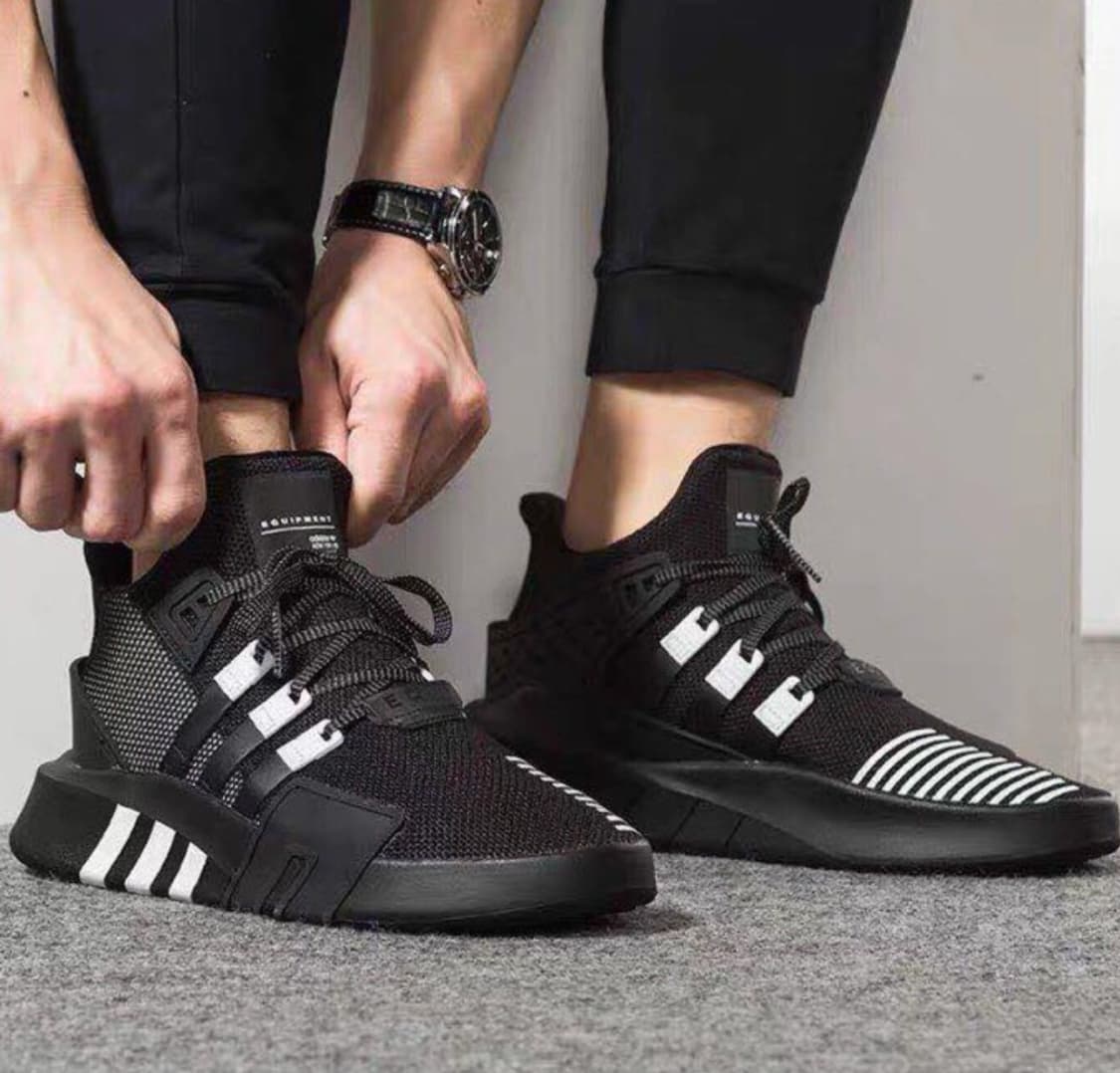 아디다스 운동화 EQT 이큅먼트 바스크 블랙 265 상품이미지9
