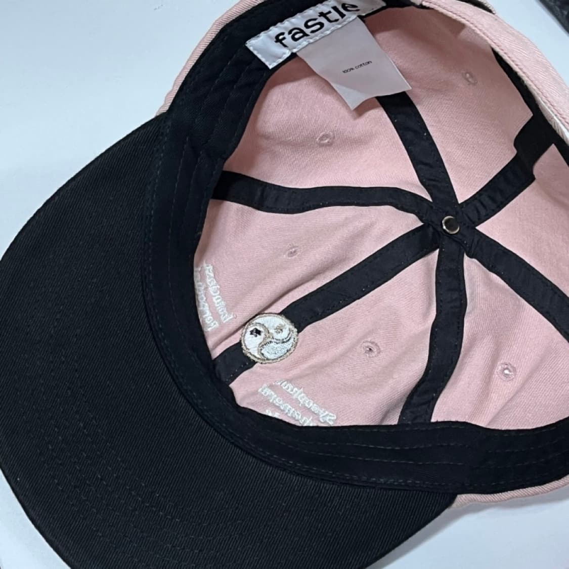패슬 일자캡 핑크블랙 (단종제품) 상품이미지2