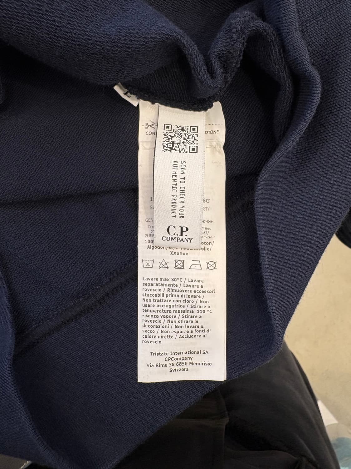 CP 컴퍼니 가먼트 다잉 스웻셔츠 상품이미지4