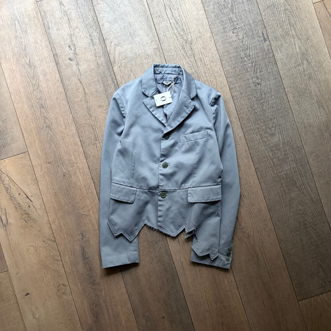 Gray/ Deconstructed Tailored Jacket 상품이미지2