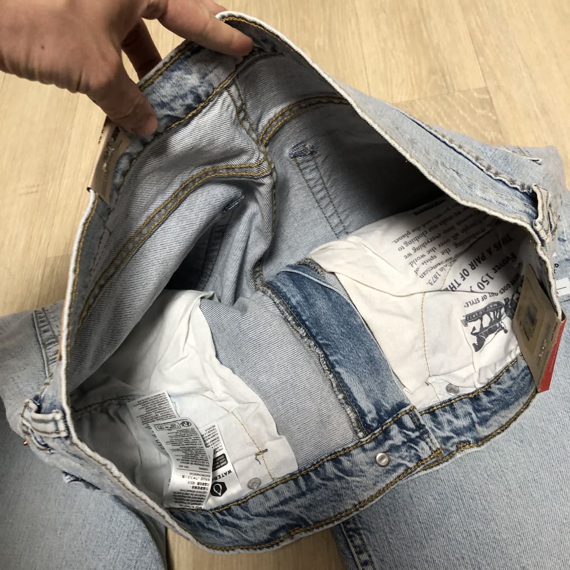 (36) 새상품 리바이스 Levi's 527 스탠다드 부츠컷 라이트 워시 상품이미지6