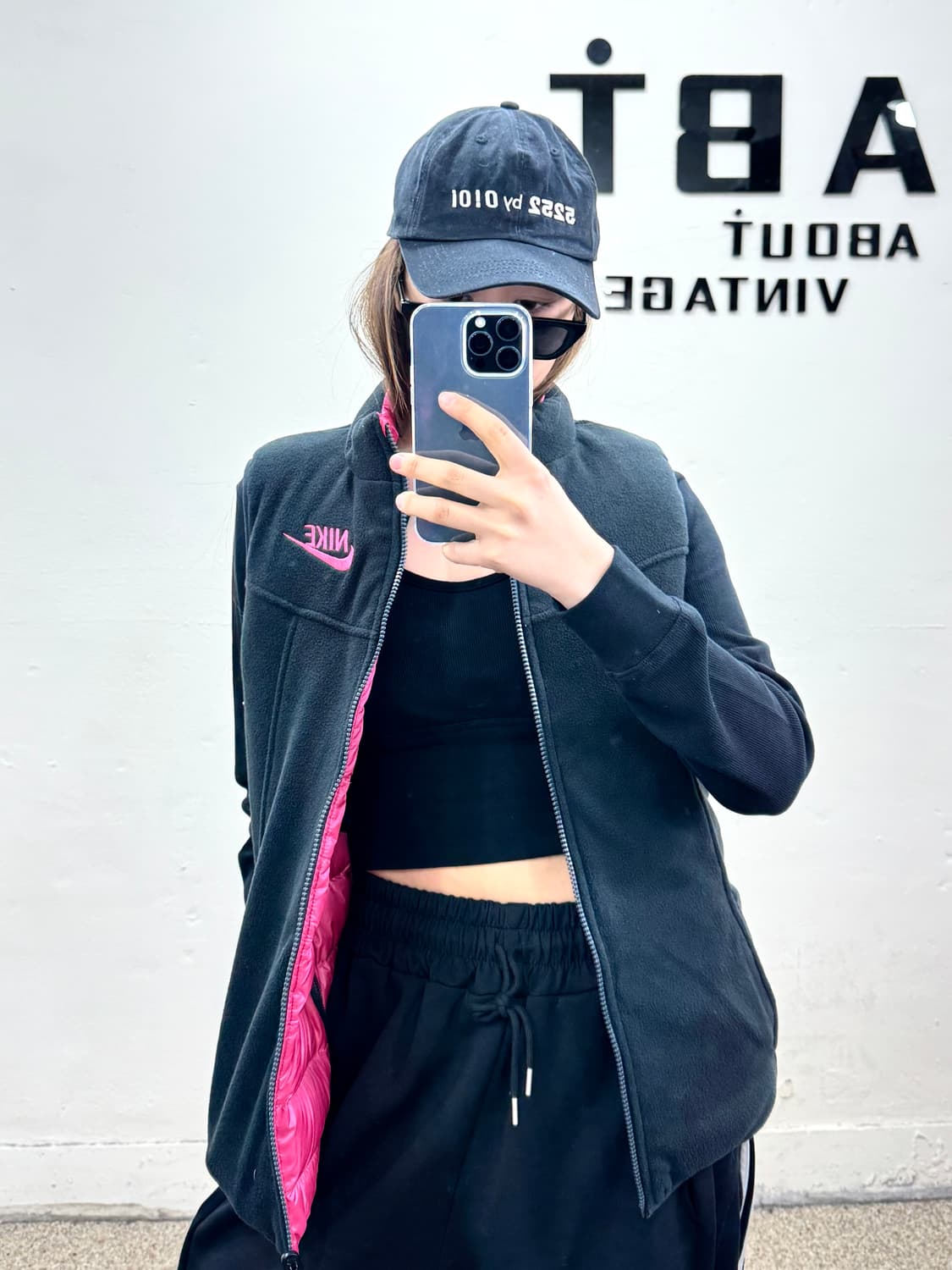 나이키 리버시블 패딩조끼 우먼스XL 상품이미지3